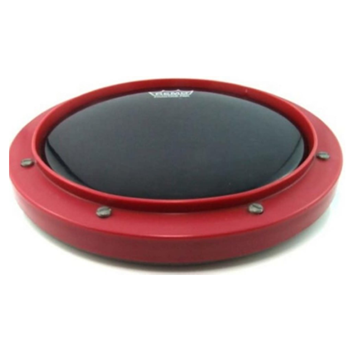 Remo RT-0008-58 8" Practice Pad Red Ambassador Ebony Drumhead