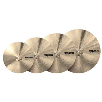 Sabian S5005G Stratus Promo Pack - 14hh, 16cr, 18cr, 20r