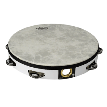 Remo TA-5110-00 10" Pretuned Tambourine - White