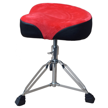 Viper VIP TFC7002-LT-R Leather Top Biker Seat Drum Throne
