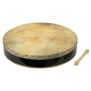 Cooper YP-17576 18" Emerald Irish Bodhran, Goatskin