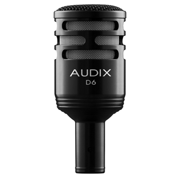 Audix D6 Hypercardioid Kick Drum Mic
