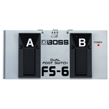 Boss FS-6 Dual Latch And Momentary Footswitch Pedal