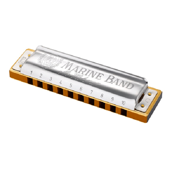 Hohner 1896BX-E Marine Band Harmonica - Key of E