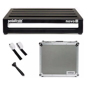 Pedaltrain PT-N18-TC Novo 18 Pedalboard With Tour Case