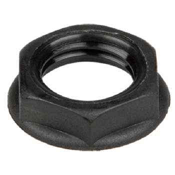 Yorkville 3450NUT Black Plastic Nut For 1/4" Jack