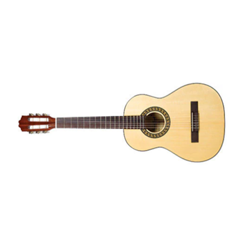 Beaver Creek BCTC601L 3/4-size Left Handed Nylon String Classical Acoustic Guitar - Natural w/ Gig Bag