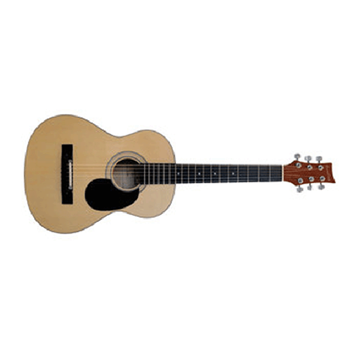 Beaver Creek BCTD401 1/2 Size Acoustic Guitar - Natural with Gig Bag