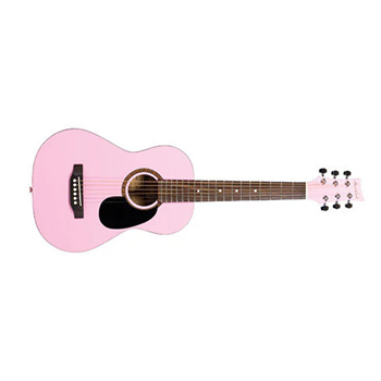 Beaver Creek BCTD401PK 1/2 Size Acoustic Guitar with Gig Bag - Pink