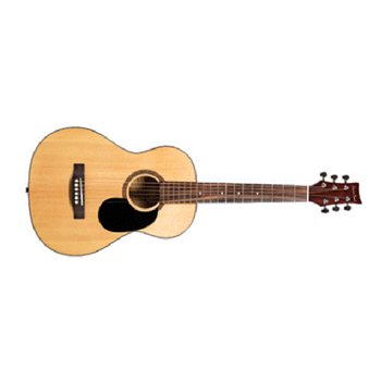 Beaver Creek BCTD601 3/4 Size Acoustic Guitar - Natural w/ Gig Bag