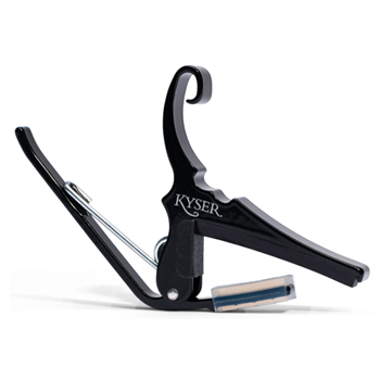 Kyser KG6BA 6 String Guitar Capo, Black
