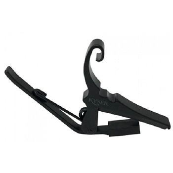 Kyser KG6LTA Acoustic Low Tension Capo - Black