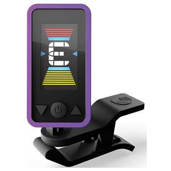 D'Addario PW-CT-17PR Eclipse Headstock Tuner - Purple