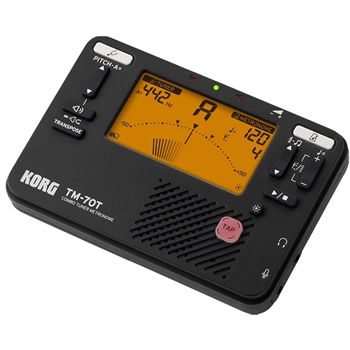 Korg TM70TBK Combo Tuner/metronome - Black