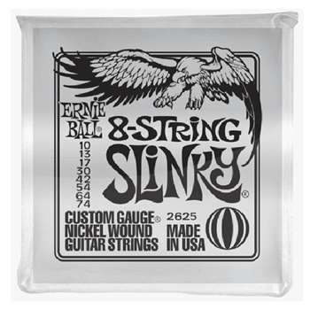 Ernie Ball 2625EB 8-String Slinky 10-74