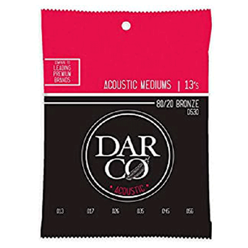Darco 41Y18D530 Acoustic Mediums 80/20 Bronze