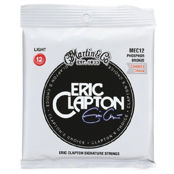 Martin 41Y19MEC12 Eric Clapton'S Choice Guitar Strings - Light Gauge 12 - 54