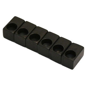 All Parts BP0114-003 Set of 6 Saddle Insert Blocks-Floyd Rose Blk