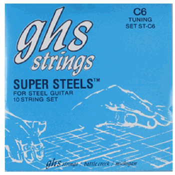 GHS ST-C6 S-Steels Pedal C6th .012 - .070