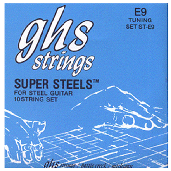 GHS ST-E9 10 String Pedal Steel Set E9th .013 - .036