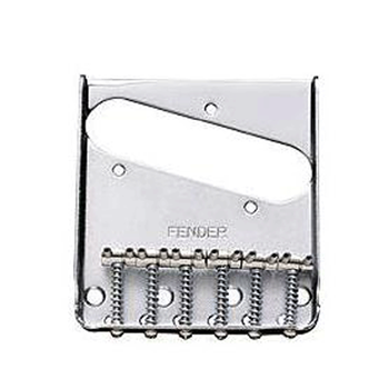 Fender 0990810000 6 Section Tele Bridge Assmbly - Chrome