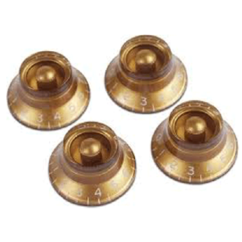 Gibson HK020 Top-Hat Knobs - Gold