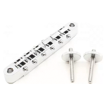 Gotoh P-GGT-61-C Bridge - Abr-1 Style, Tune-O-matic, Zinc Saddles, Chrome