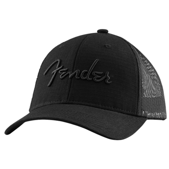 Fender 9122421300 Snap Back Pick Holder Hat - Black
