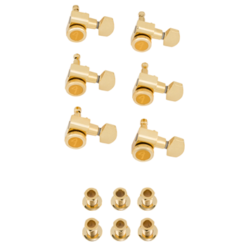 Fender 0990818200 Locking Stratocaster/Telecaster Tuning Machine Sets - Gold