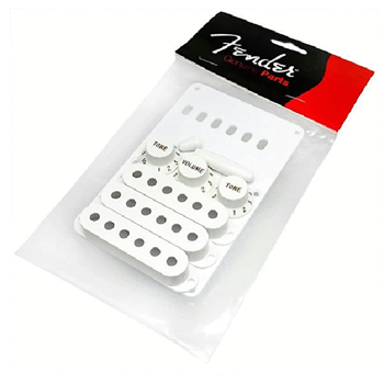 Fender 0991362000 Vintage-Style Stratocaster Accessory Kit - White