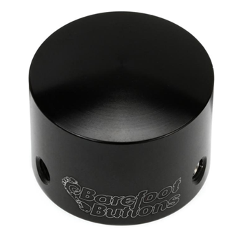 Barefoot Buttons 17-V1-TB-BK V1 Tallboy Replacement Footswitch Button - Black