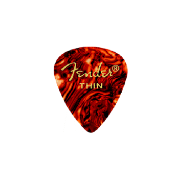 Fender 1980351700 Classic Celluloid Picks 351 Shape 12-Pack