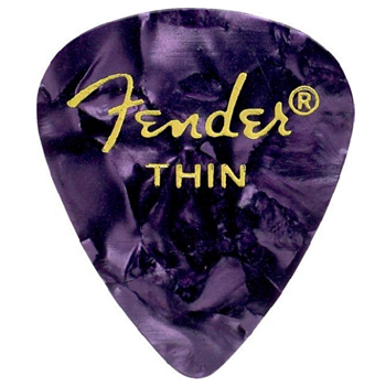 Fender 1980351776 Pick Pack Thin 12pk - Purple Moto
