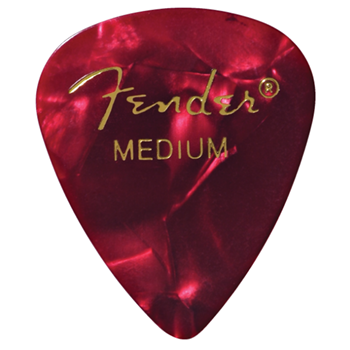 Fender 1980351809 Pick Pack Medium 12pk - Red Moto
