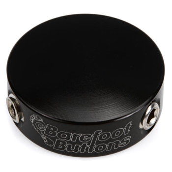 Barefoot Buttons 19-V1-MN-BK V1 Mini Replacement Footswitch Button - Black