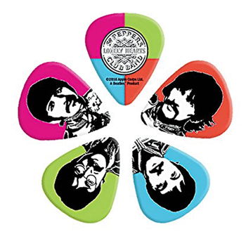 D'Addario 1CWH4-10B6 The Beatles Sargeant Peper - Medium Picks (10pk)