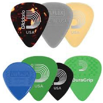 D'Addario 1XVP4-5 Medium Guage Variety Picks (7pk)