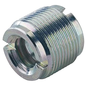 K&M 215-ZINC Internal Thread Adapter - 5/8"m To 3/8"f