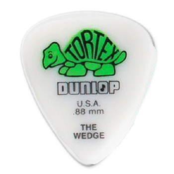 Dunlop 424P.88 Tortex Wedge Players Pac .88 Picks