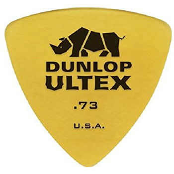 Dunlop 426P.73 Ultex Triangle 6 Pack .73mm Picks