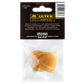 Dunlop 427PXL Ultex Jazz III XL 1.38mm Picks (6pk)