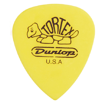 Dunlop 462P.73 Toretx III 0.73mm Picks - Yellow (12pk)