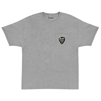 Fender 9192600506 L Pick Patch Pocket Tee - Athletic Grey