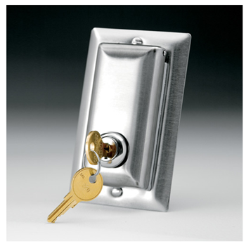 Pass & Seymour 98837 Da-Lite 1 Gang Vertical Locking Decorator, Locking Cover For Screen Switch