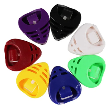 Alice ALI01B-G-SNGL Teardrop Shaped Guitar Prick Holder - Single