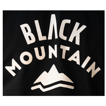 Black Mountain BMP-TSHIRT XL Black Logo Tshirt Xl