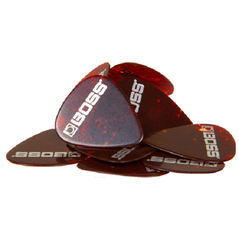 Boss BPK-12-ST Celluloid Pick Thin Shell 12 Pack