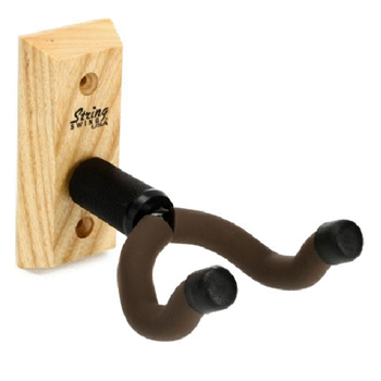 String Swing CC01K-O Home & Studio Keeper - Oak Guitar Wall Hanger
