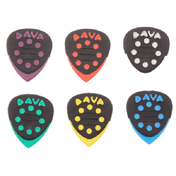 Dava D6924 Control Grip Tips Nylon Picks (6k)