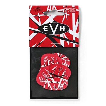 Dunlop EVH102P088 EVH Tortex Frankenstein Picks .88mm (6 Pack)
